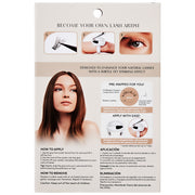 Kiss Lash Atelier Lash Extensions Design Kit - Natural (Back of Packaging)